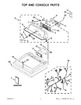 Diagram for 01 - Top And Console Parts