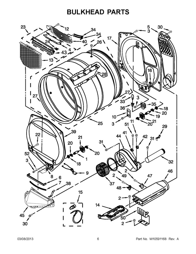 Diagram for YMEDX700XW1