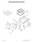 Diagram for 06 - Oven And Broiler Parts