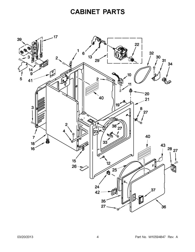 Diagram for NED4700YQ1