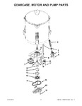 Diagram for 04 - Gearcase, Motor And Pump Parts