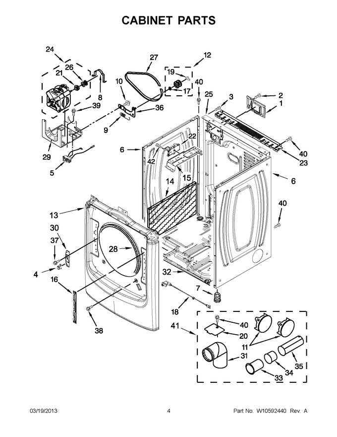 Diagram for MED3000BW0
