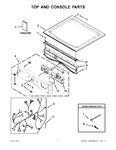 Diagram for 01 - Top And Console Parts