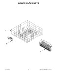 Diagram for 10 - Lower Rack Parts