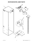 Diagram for 03 - Refrigerator Liner Parts