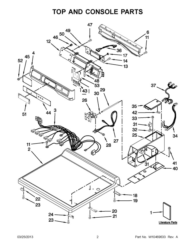 Diagram for MDG25PDAXW2