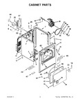 Diagram for 02 - Cabinet Parts