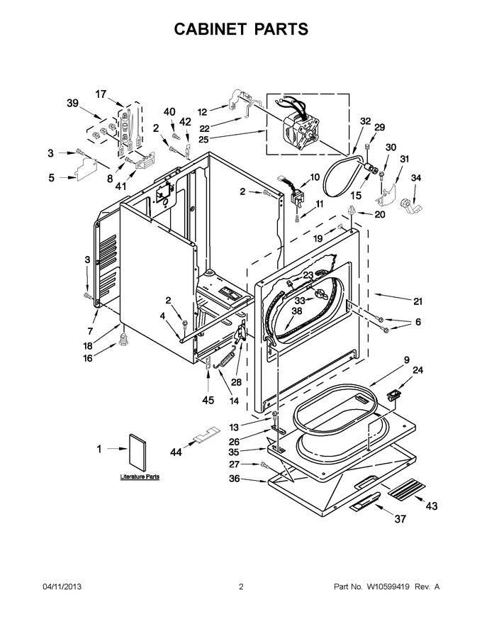 Diagram for 4GAED4900YW2