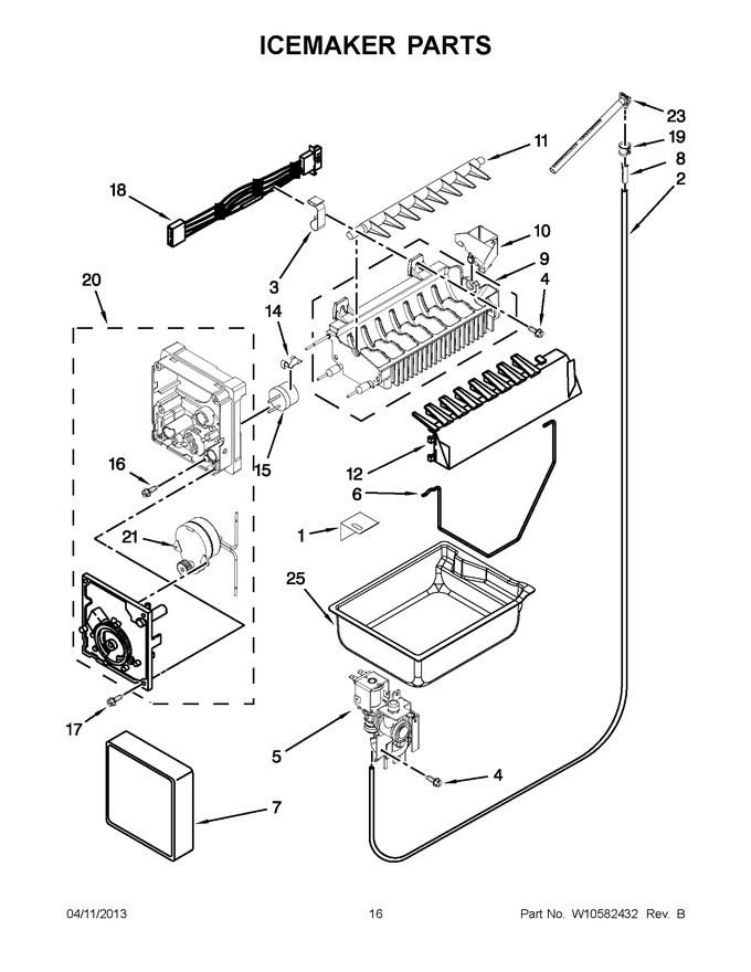 Diagram for AFD2535DEB11
