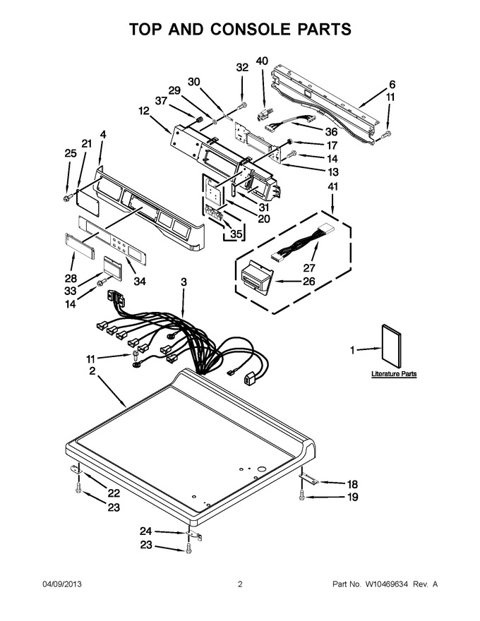 Diagram for MDG25PRAWW2