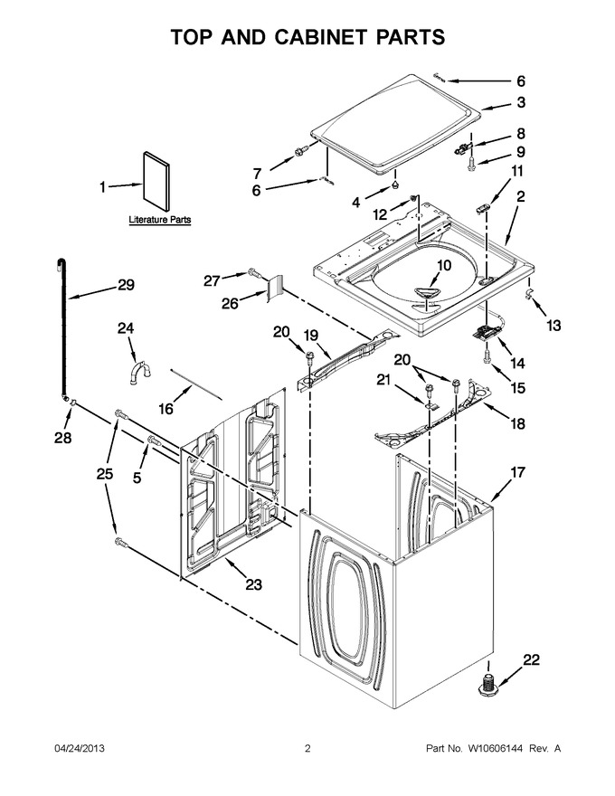 Diagram for 4GMVWC400YW2