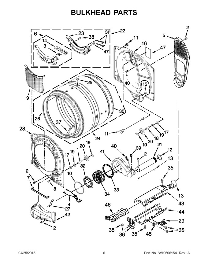 Diagram for YMED3000BW0
