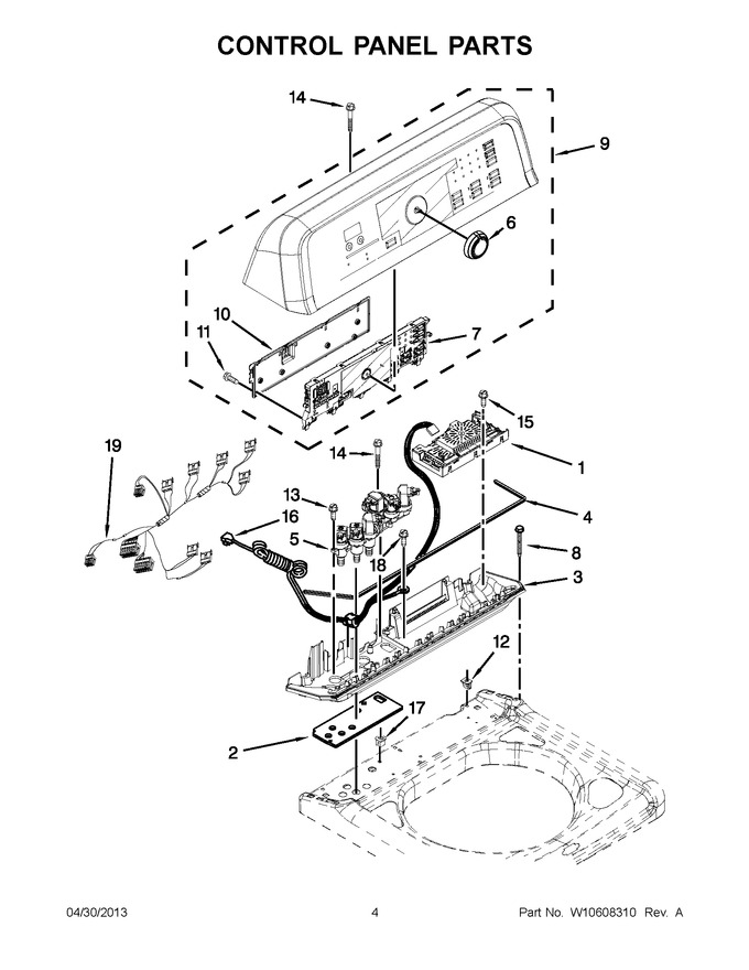 Diagram for MVWB700BW0