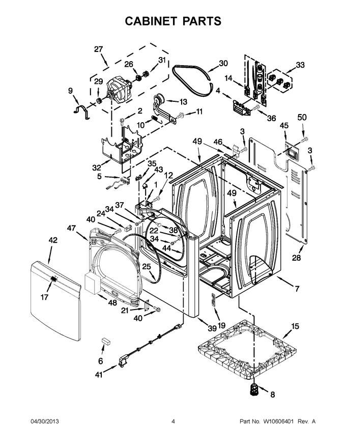 Diagram for MEDB750YW2