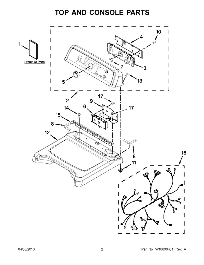Diagram for MEDB750YW2