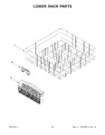 Diagram for 10 - Lower Rack Parts
