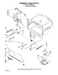 Diagram for 06 - Freezer Liner Parts