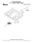 Diagram for 01 - Cooktop Parts