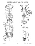 Diagram for 02 - Motor, Basket And Tub Parts