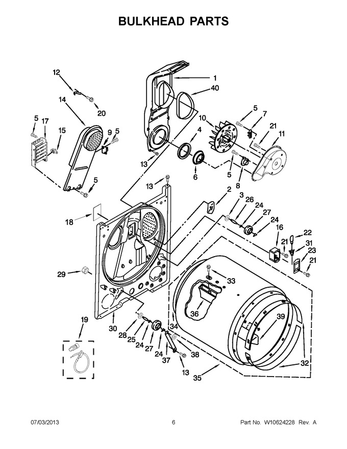 Diagram for YMEDC400BW0