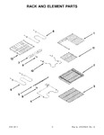 Diagram for 05 - Rack And Element Parts