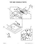 Diagram for 01 - Top And Console Parts