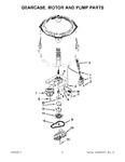 Diagram for 04 - Gearcase, Motor And Pump Parts