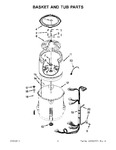 Diagram for 03 - Basket And Tub Parts
