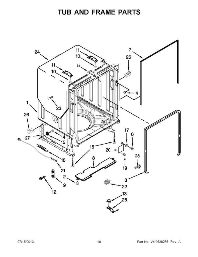 Diagram for JDB8200AWS2