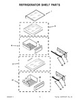 Diagram for 07 - Refrigerator Shelf Parts