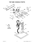 Diagram for 01 - Top And Console Parts