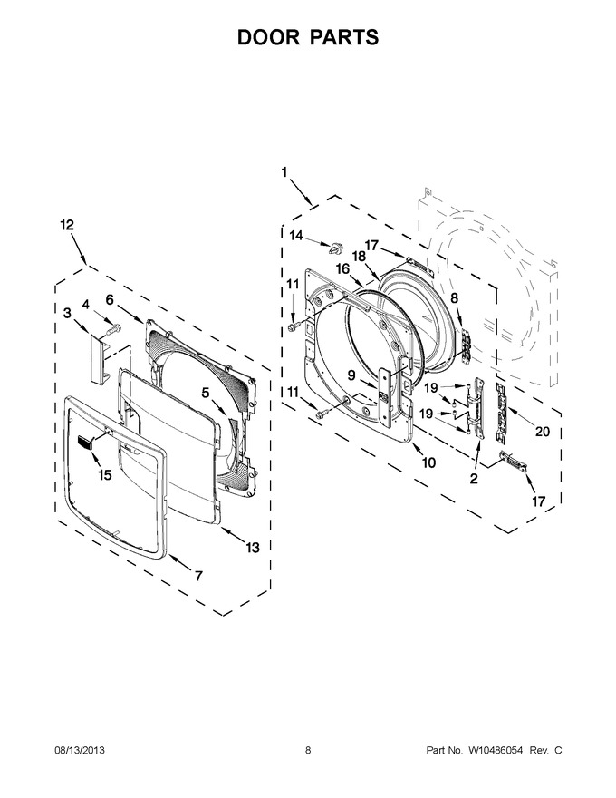 Diagram for MED7000XW2