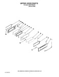 Diagram for 05 - Upper Door Parts