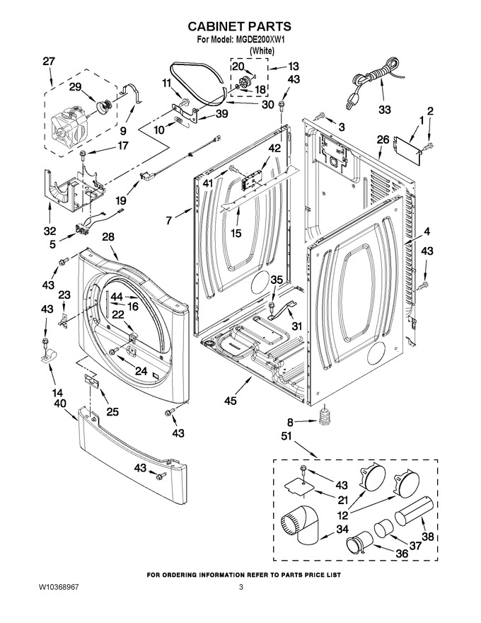 Diagram for MGDE200XW1