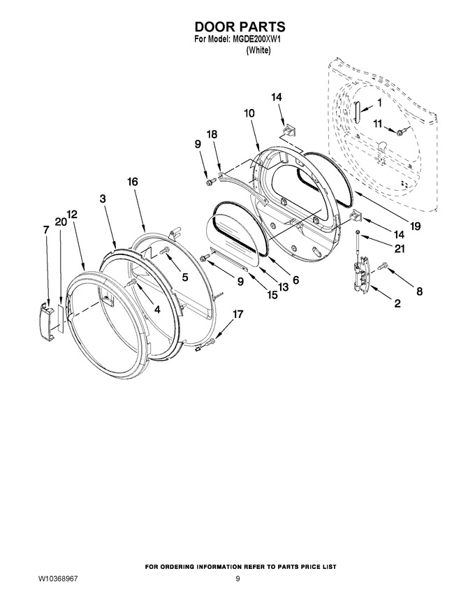 Diagram for MGDE200XW1