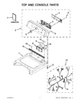 Diagram for 02 - Top And Console Parts