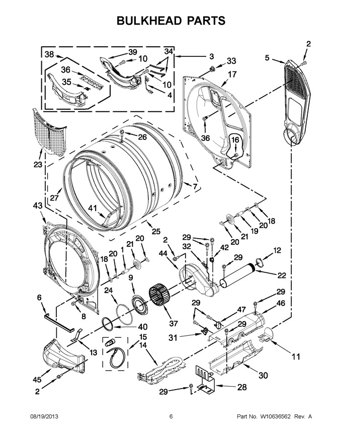 Diagram for NED5700BW0