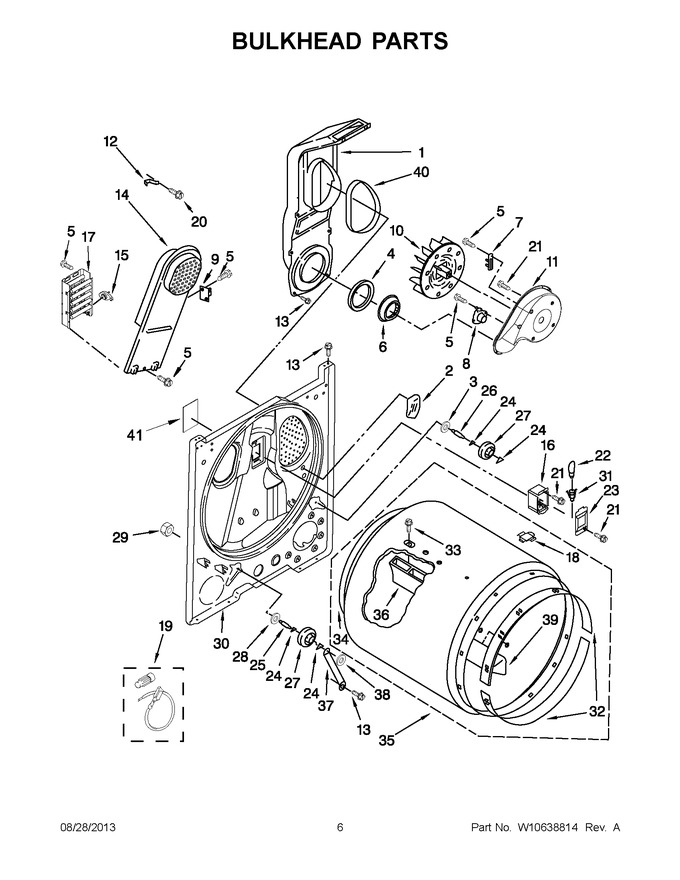 Diagram for YMEDX500BW0