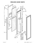 Diagram for 10 - Freezer Door Parts