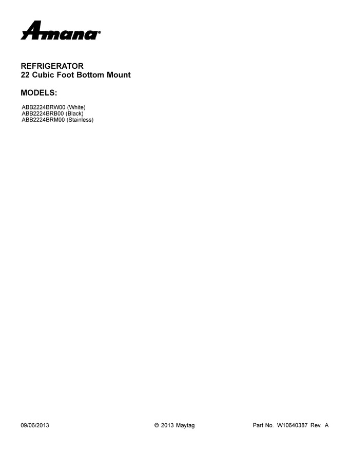 Diagram for ABB2224BRB00