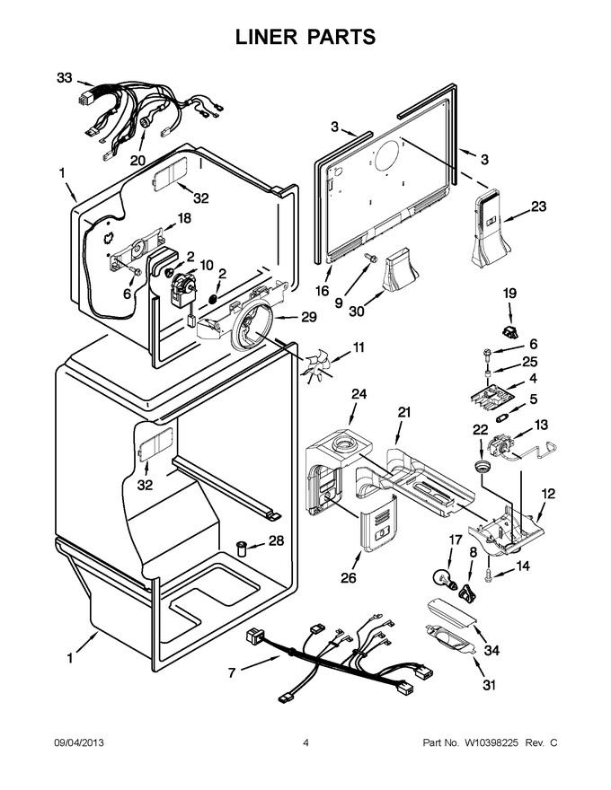 Diagram for M1TXEGMYW00