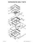 Diagram for 04 - Refrigerator Shelf Parts
