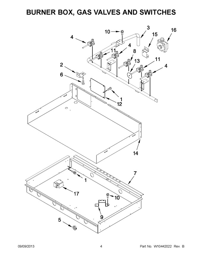 Diagram for JGCP436WP01