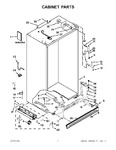 Diagram for 02 - Cabinet Parts