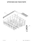 Diagram for 09 - Upper Rack And Track Parts