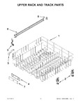 Diagram for 09 - Upper Rack And Track Parts