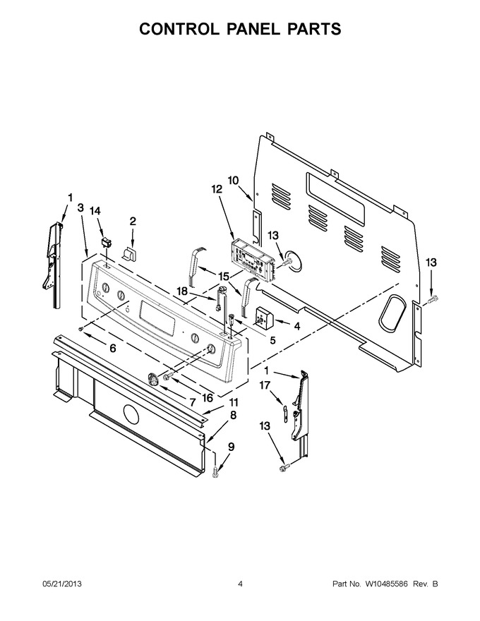 Diagram for YMER7765WB3