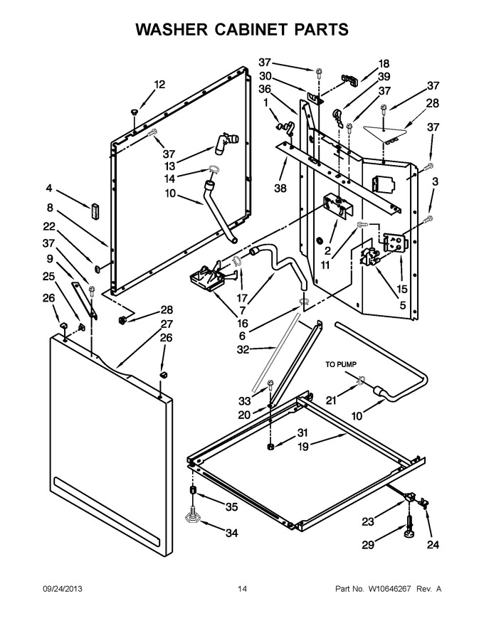 Diagram for YMET3800XW1
