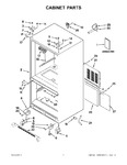 Diagram for 02 - Cabinet Parts