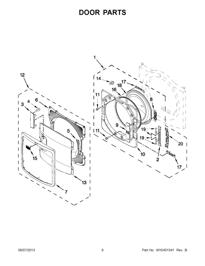 Diagram for MED6000XW1